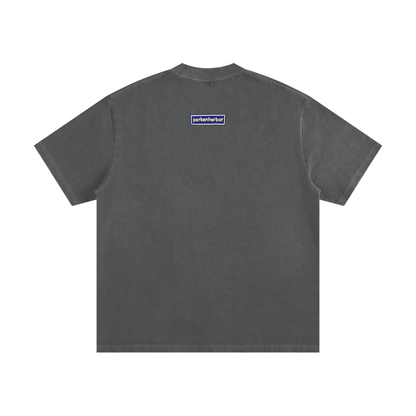 parkenharbor - Heavyweight Frayed Tee - Bedroom (Green) - TantrumCollectibles.com