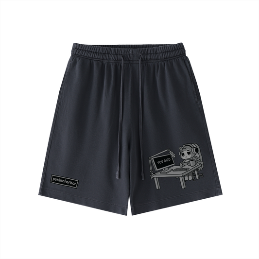 parkenharbor - Vintage Wash Shorts - Grey Desk - TantrumCollectibles.com