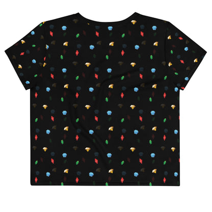 Emidivergent - Crop Tee - Gem Assortment