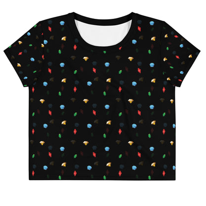 Emidivergent - Crop Tee - Gem Assortment