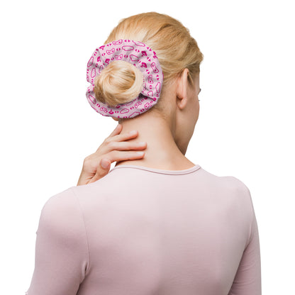 1000 Dreams Fund - Recycled Scrunchie - Pink - TantrumCollectibles.com