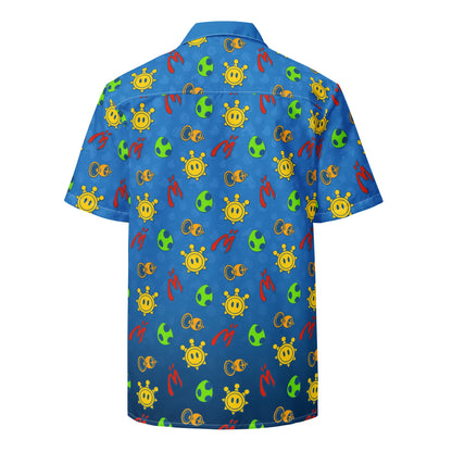 Kaizo Colosseum - Unisex Button Shirt - Sunshine - TantrumCollectibles.com