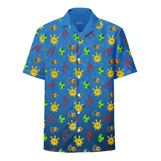 Kaizo Colosseum - Unisex Button Shirt - Sunshine - TantrumCollectibles.com