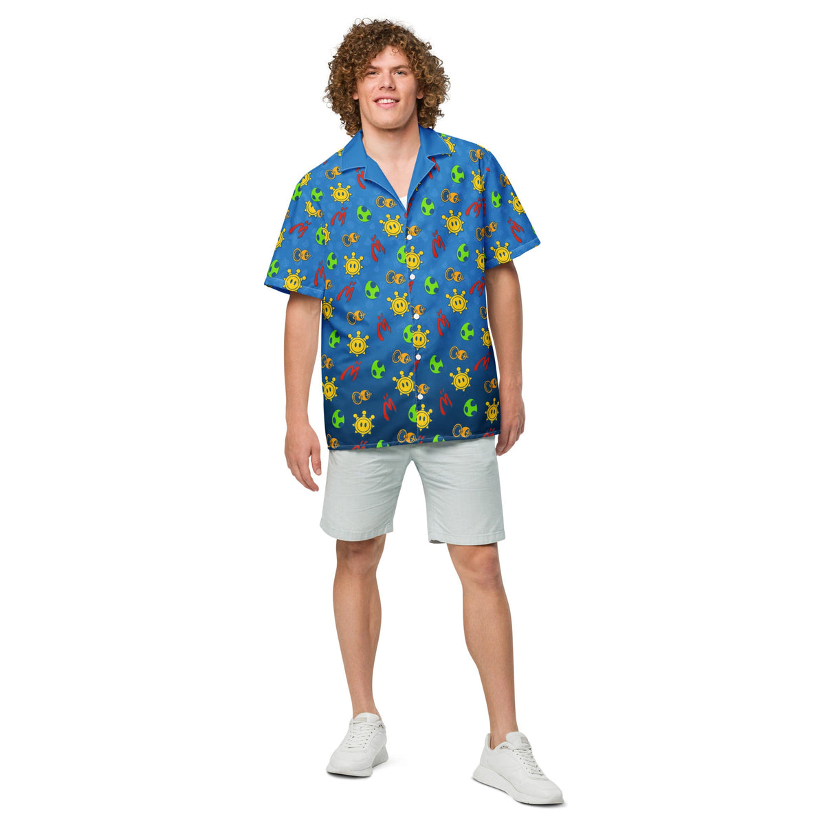 Kaizo Colosseum - Unisex Button Shirt - Sunshine - TantrumCollectibles.com