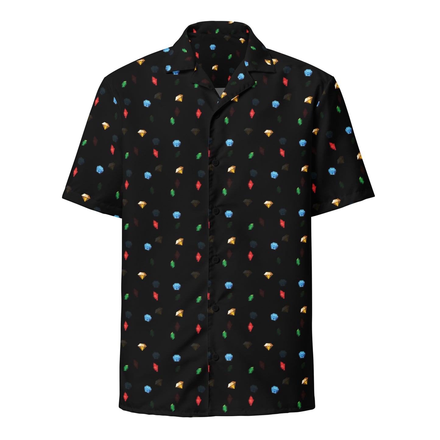 Emidivergent - Unisex Button Shirt - Gem Assortment