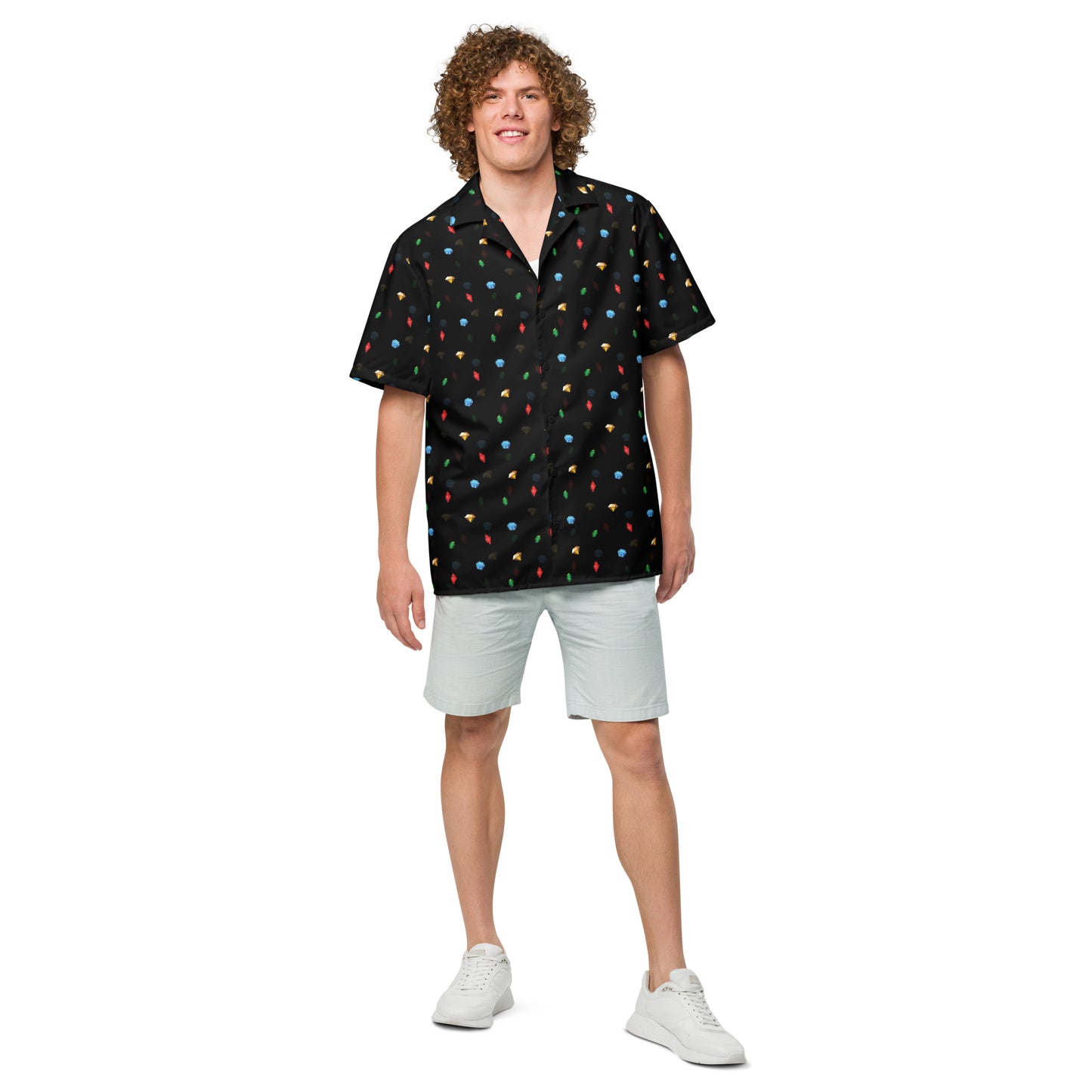 Emidivergent - Unisex Button Shirt - Gem Assortment