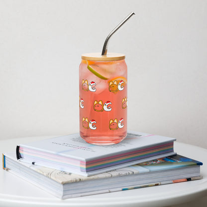 QuirkyCluckers - Can-Shaped Glass