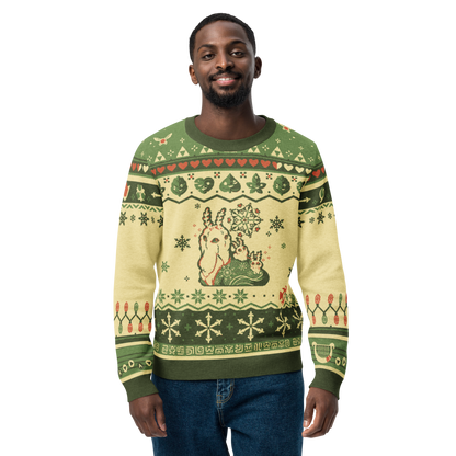 Zeldathon Mythos - Holiday Knitted Sweater - Festive Spirits