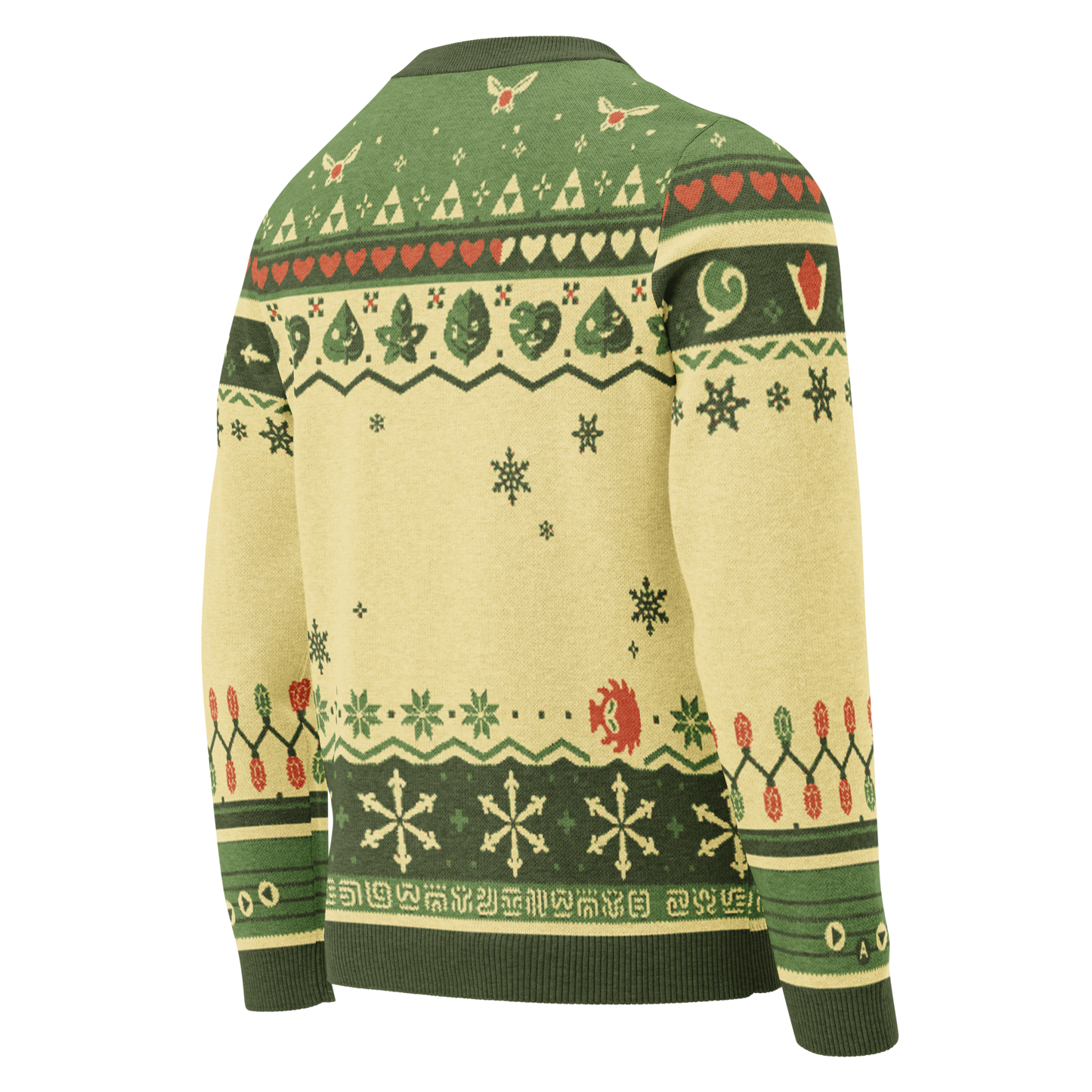 Zeldathon Mythos - Holiday Knitted Sweater - Festive Spirits