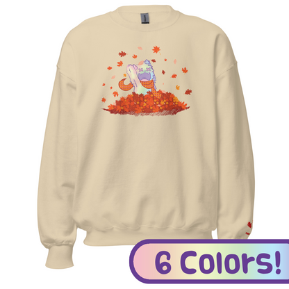ThePastelYeti - Unisex Sweatshirt - Autumn Yeti - TantrumCollectibles.com