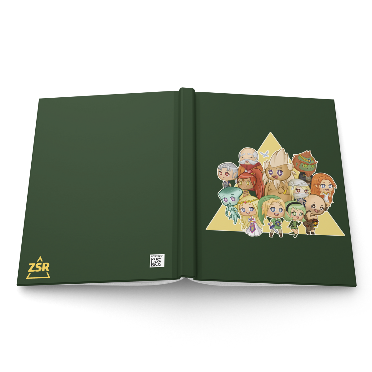 ZeldaSpeedRuns - Hardcover Journal Matte - Chibi