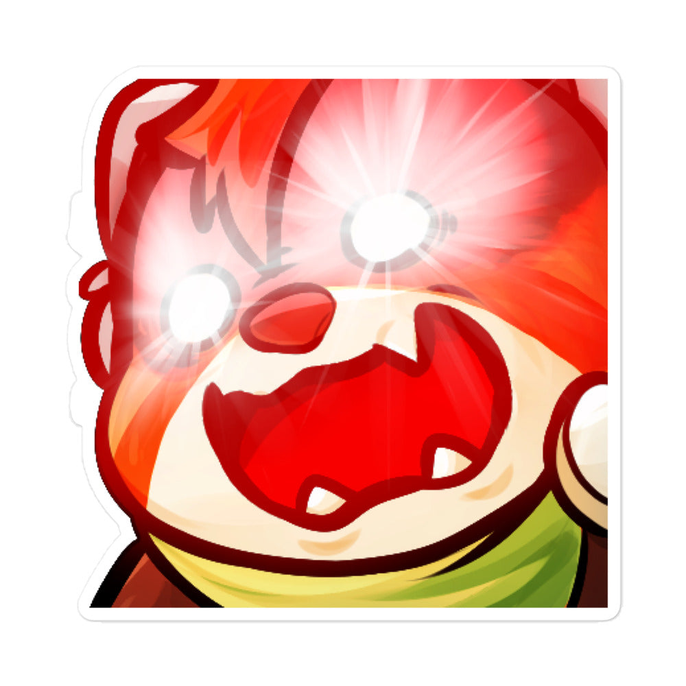 Jyggy - Bubble-Free 5.5" X 5.5" Sticker - jygMad (Wave 2)