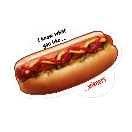 Lucah - Bubble-Free Stickers - Weiners