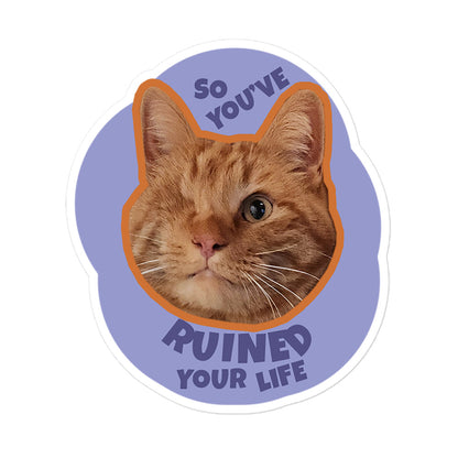 Lucah - Bubble-Free Stickers - Ruined Your Life