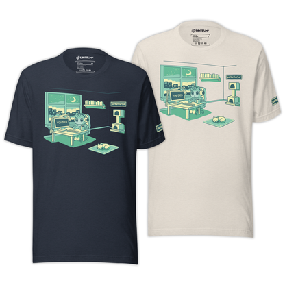 parkenharbor - Unisex Tee - Green Bedroom - TantrumCollectibles.com