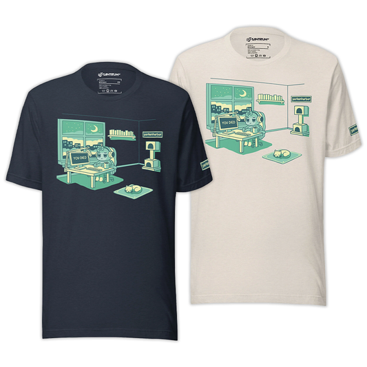 parkenharbor - Unisex Tee - Green Bedroom - TantrumCollectibles.com