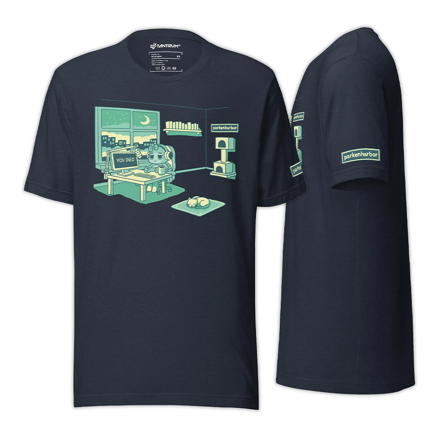 parkenharbor - Unisex Tee - Green Bedroom - TantrumCollectibles.com