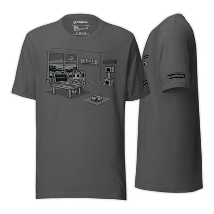 parkenharbor - Unisex Tee - Grey Bedroom - TantrumCollectibles.com