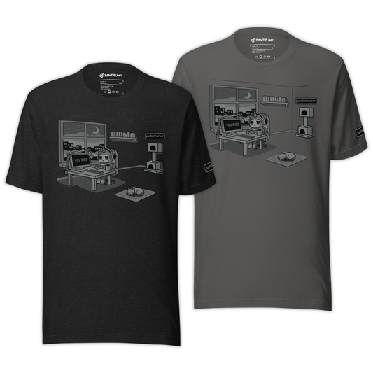 parkenharbor - Unisex Tee - Grey Bedroom - TantrumCollectibles.com
