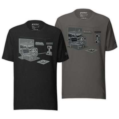parkenharbor - Unisex Tee - Grey Bedroom - TantrumCollectibles.com