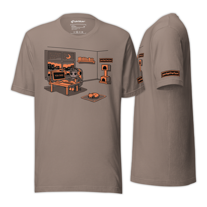 parkenharbor - Unisex Tee - Orange Bedroom - TantrumCollectibles.com