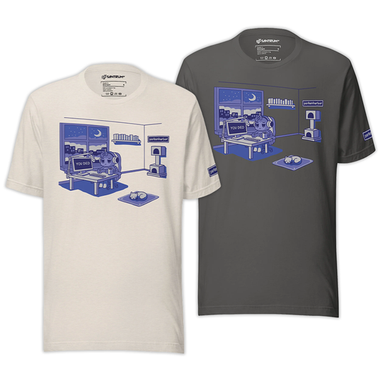 parkenharbor - Unisex Tee - Purple Bedroom - TantrumCollectibles.com