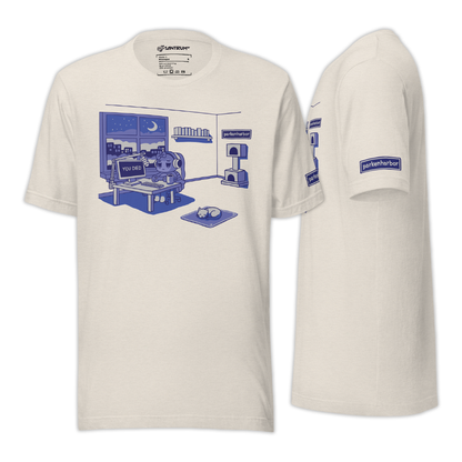 parkenharbor - Unisex Tee - Purple Bedroom - TantrumCollectibles.com