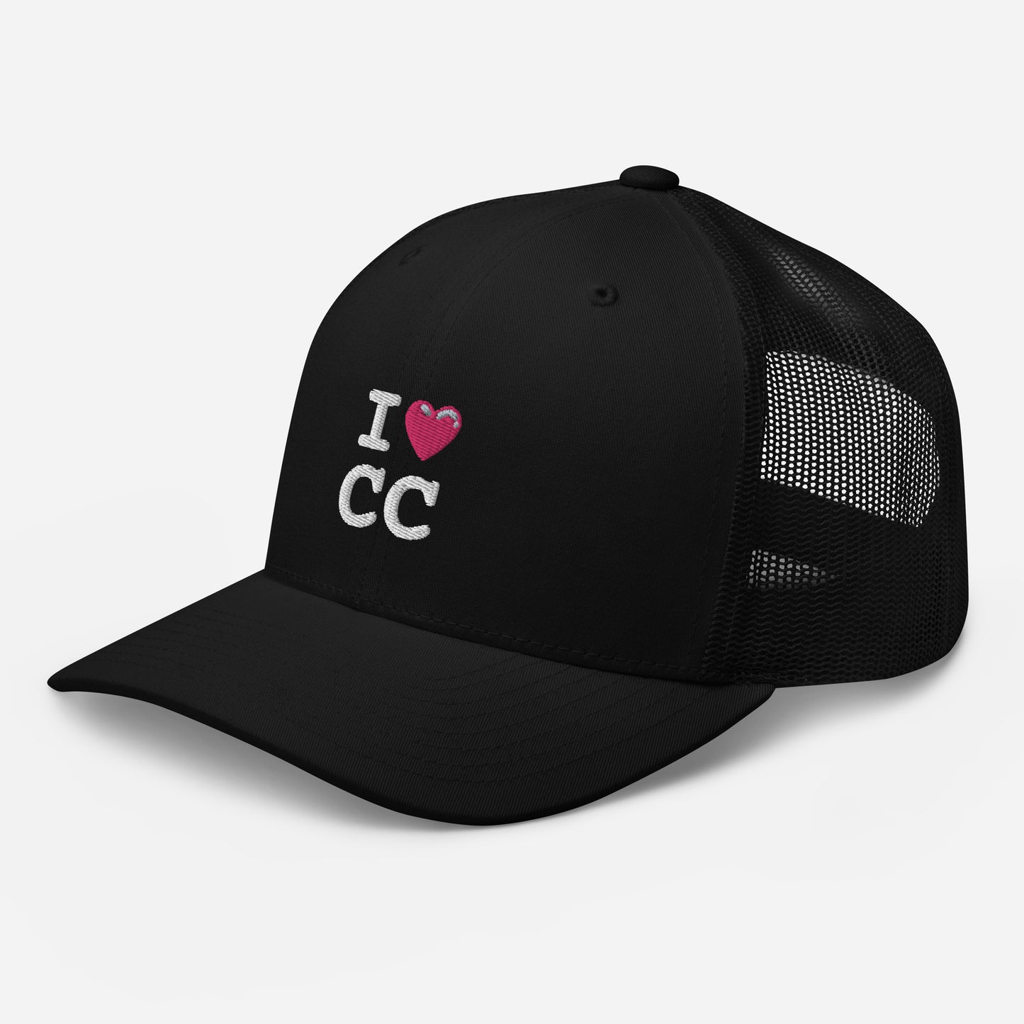 Crowd Control - Trucker Cap - I Heart CC