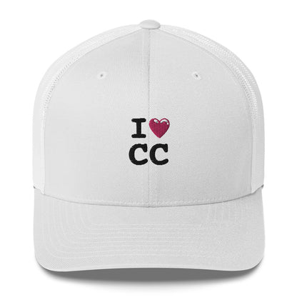 Crowd Control - Trucker Cap - I Heart CC