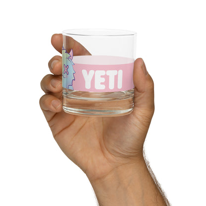 ThePastelYeti - Rocks Glass - Team Yeti