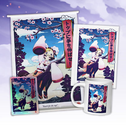 sakoneko & kinKaikii - Merch Bundles - Hang In There & Reach for the Top - TantrumCollectibles.com