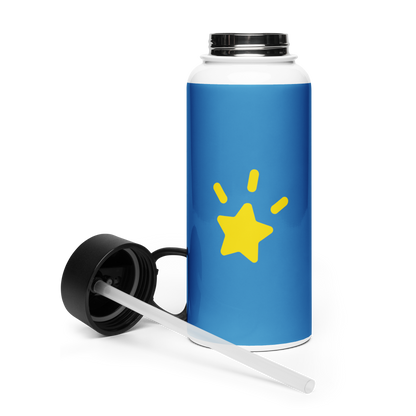 Starlight - Stainless Steel Water Bottle With a Straw Lid