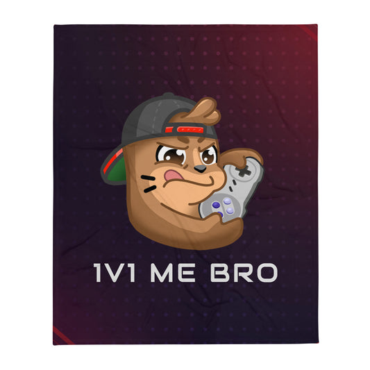 Chambo - Throw Blanket - 1V1 Me Bro - TantrumCollectibles.com