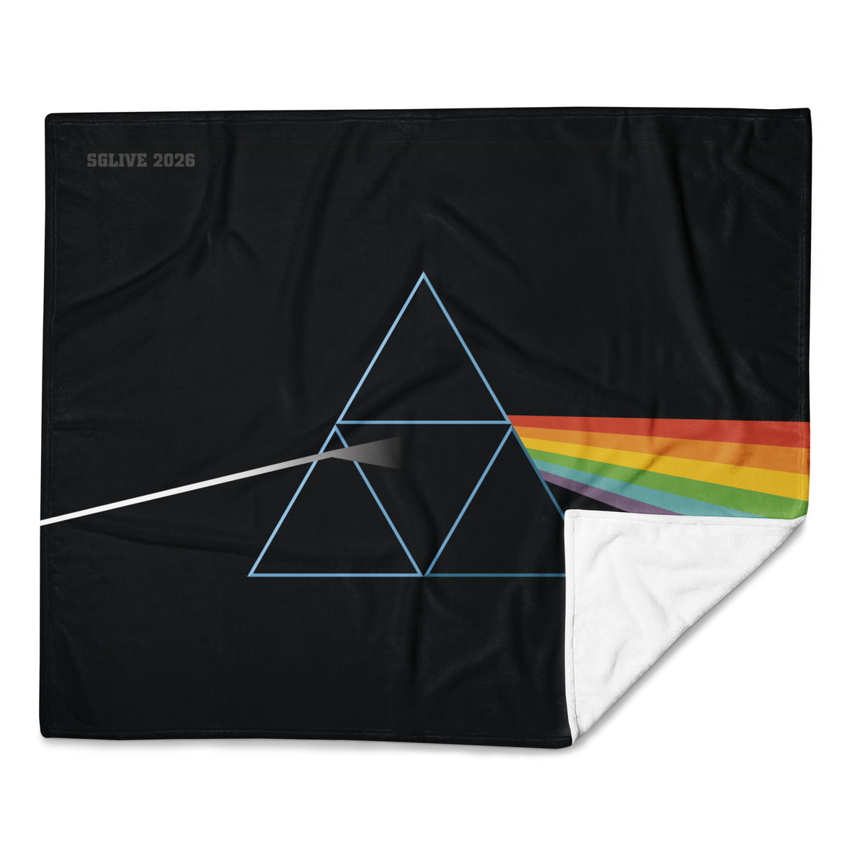 SpeedGaming Live 2026 - Plush Blanket - Pink Floyd x Diamond - TantrumCollectibles.com
