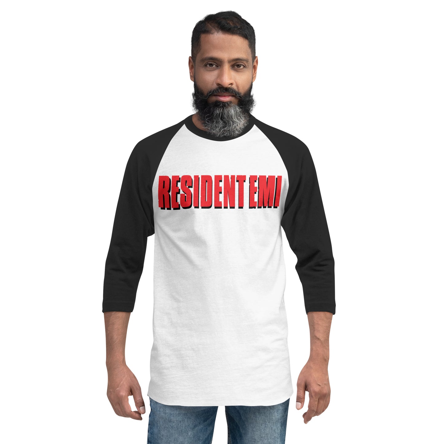 Emidivergent - 3/4 Sleeve Raglan Shirt - Resident Emi