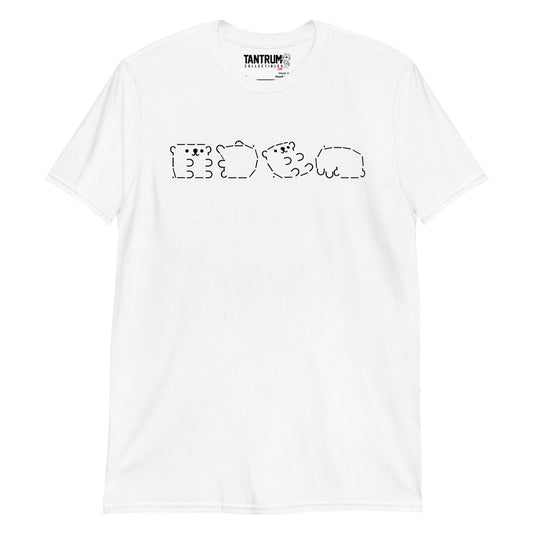 Burr - Unisex T-Shirt - Symbol Bears Rolling