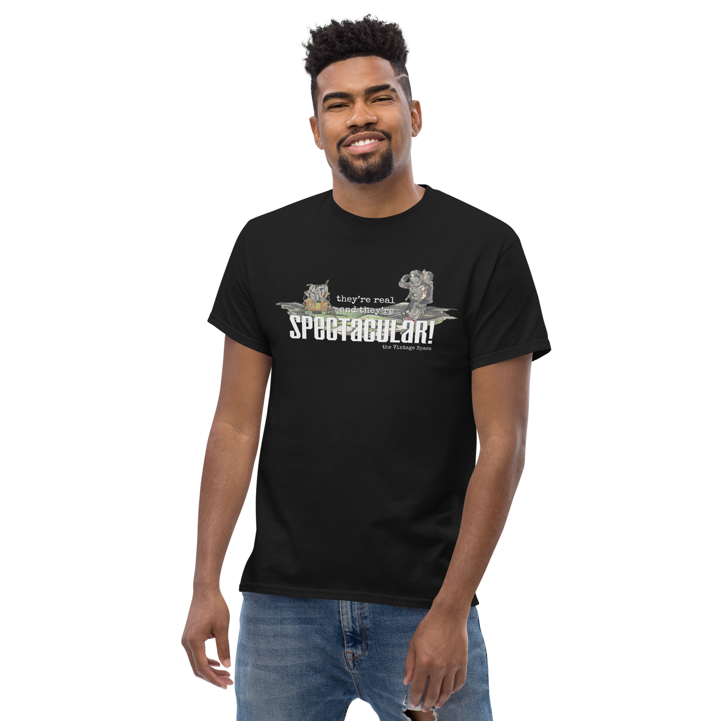 The Vintage Space - Unisex Tee - They're Real and They're Spectacular!