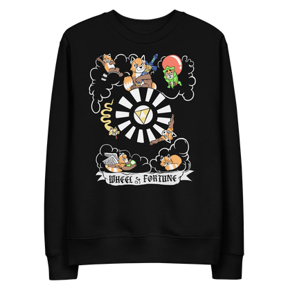 Jyggy - Embroidered Sweatshirt - Wheel of Fortune