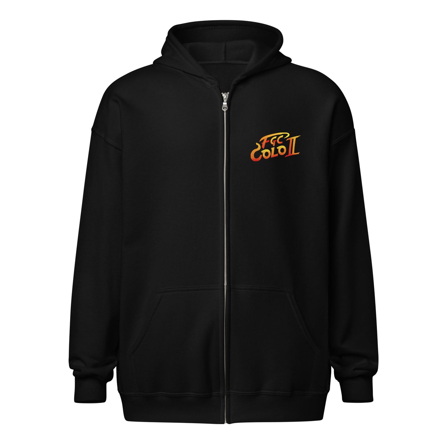 FGC Colosseum - Embroidered Unisex Zip Hoodie - FGC Colo II