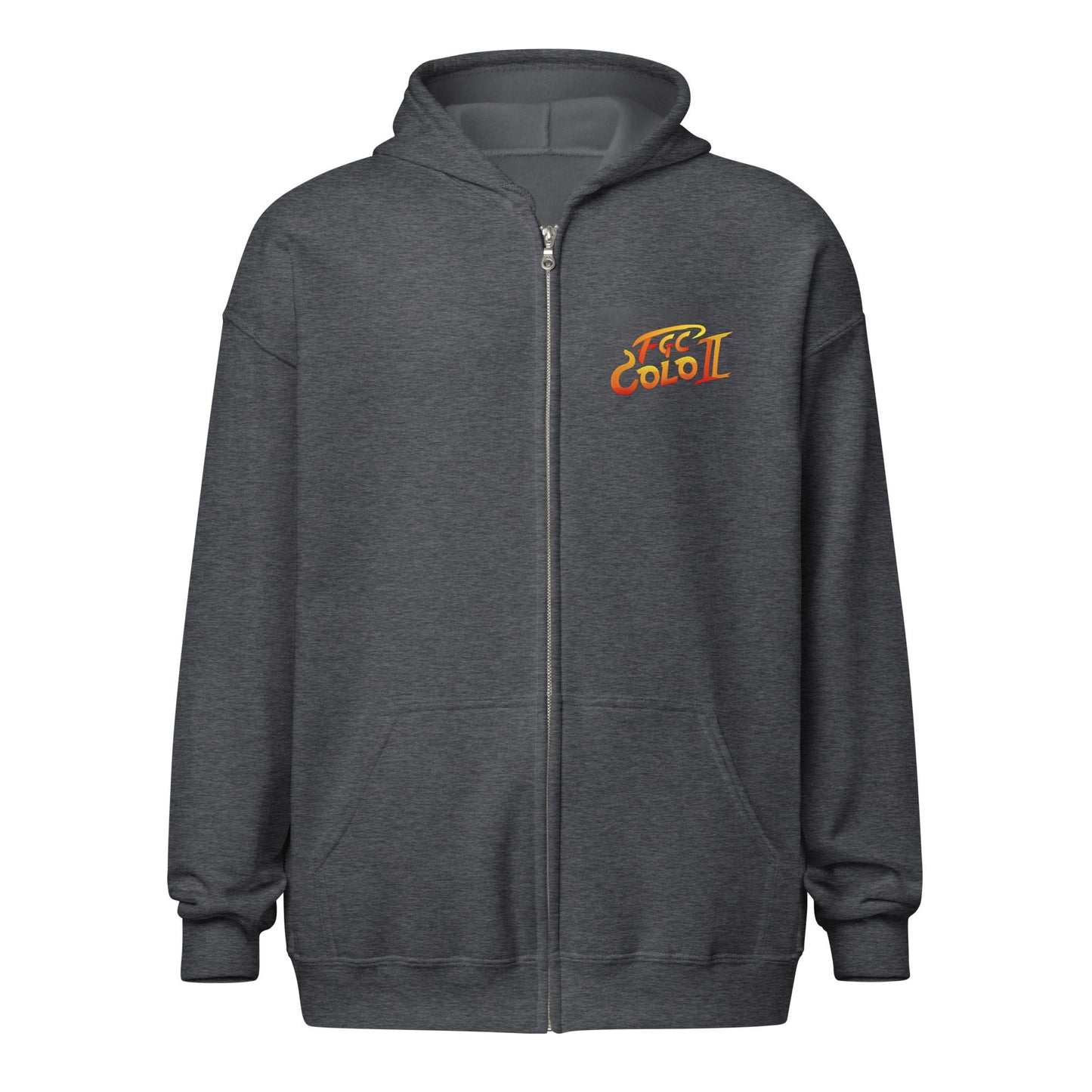 FGC Colosseum - Embroidered Unisex Zip Hoodie - FGC Colo II