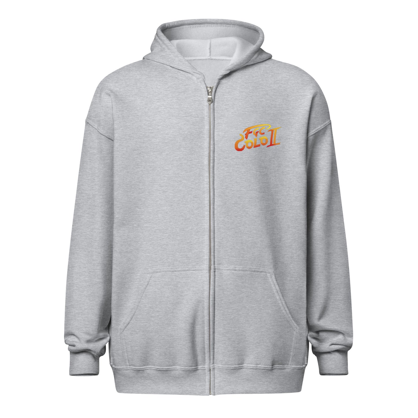 FGC Colosseum - Embroidered Unisex Zip Hoodie - FGC Colo II