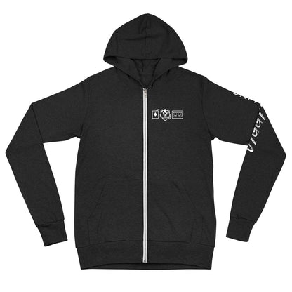 Jyggy - Unisex Zip Hoodie - "I'm Never Playing Games Again"