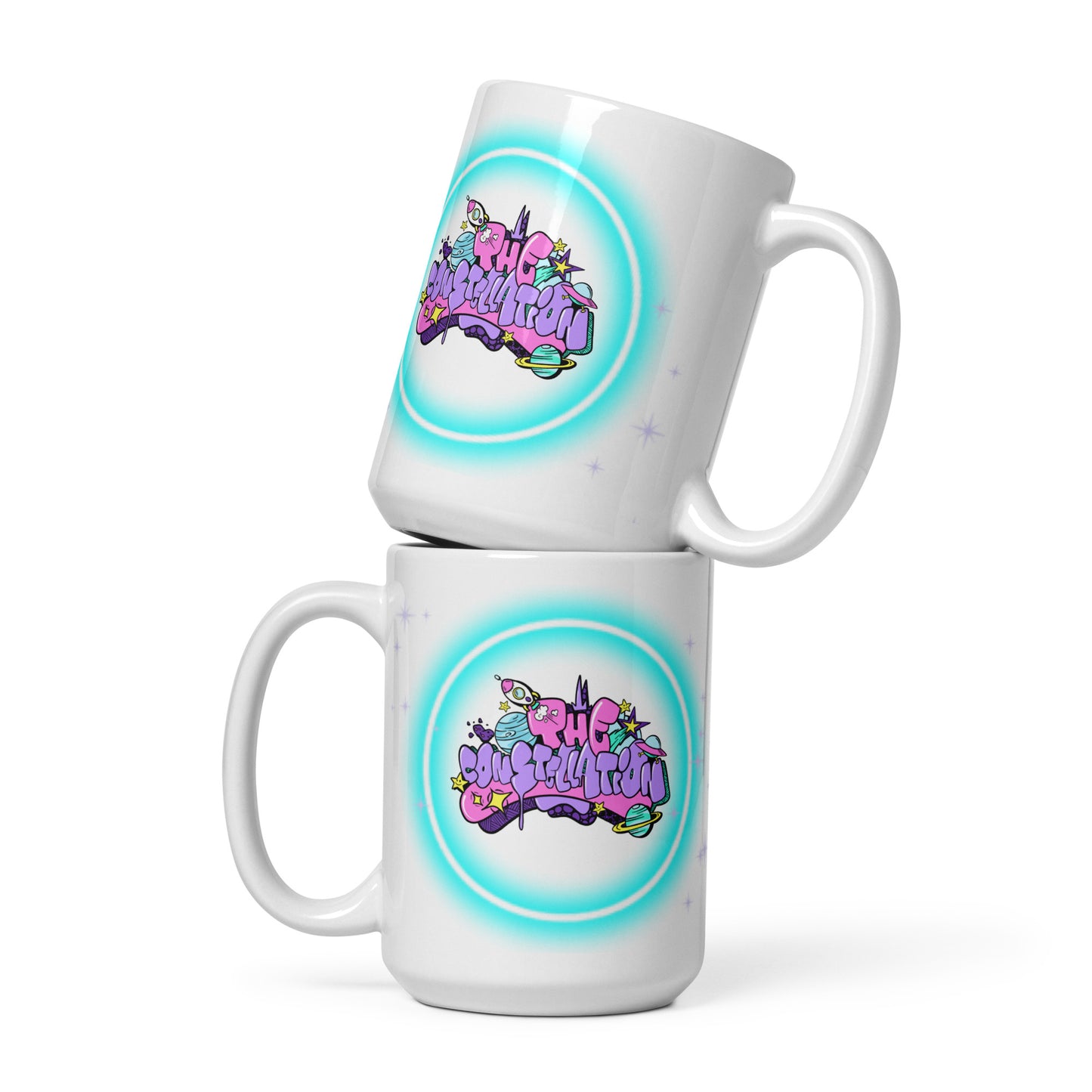 FrankThePegasus - White Glossy Mug - Constellation