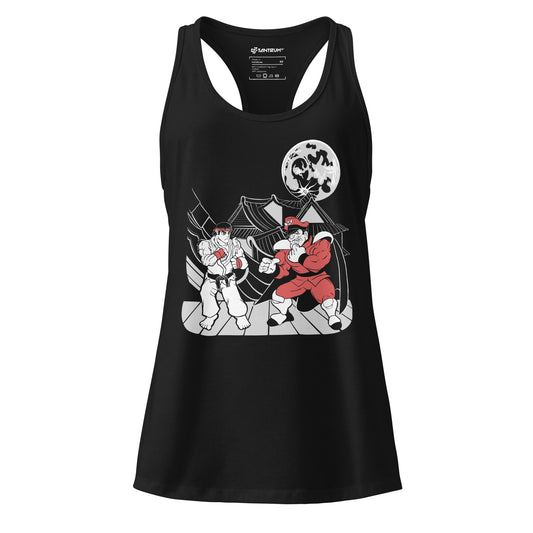 FGC Colosseum - Fitted Racerback Tank Top - Suzaku Castle