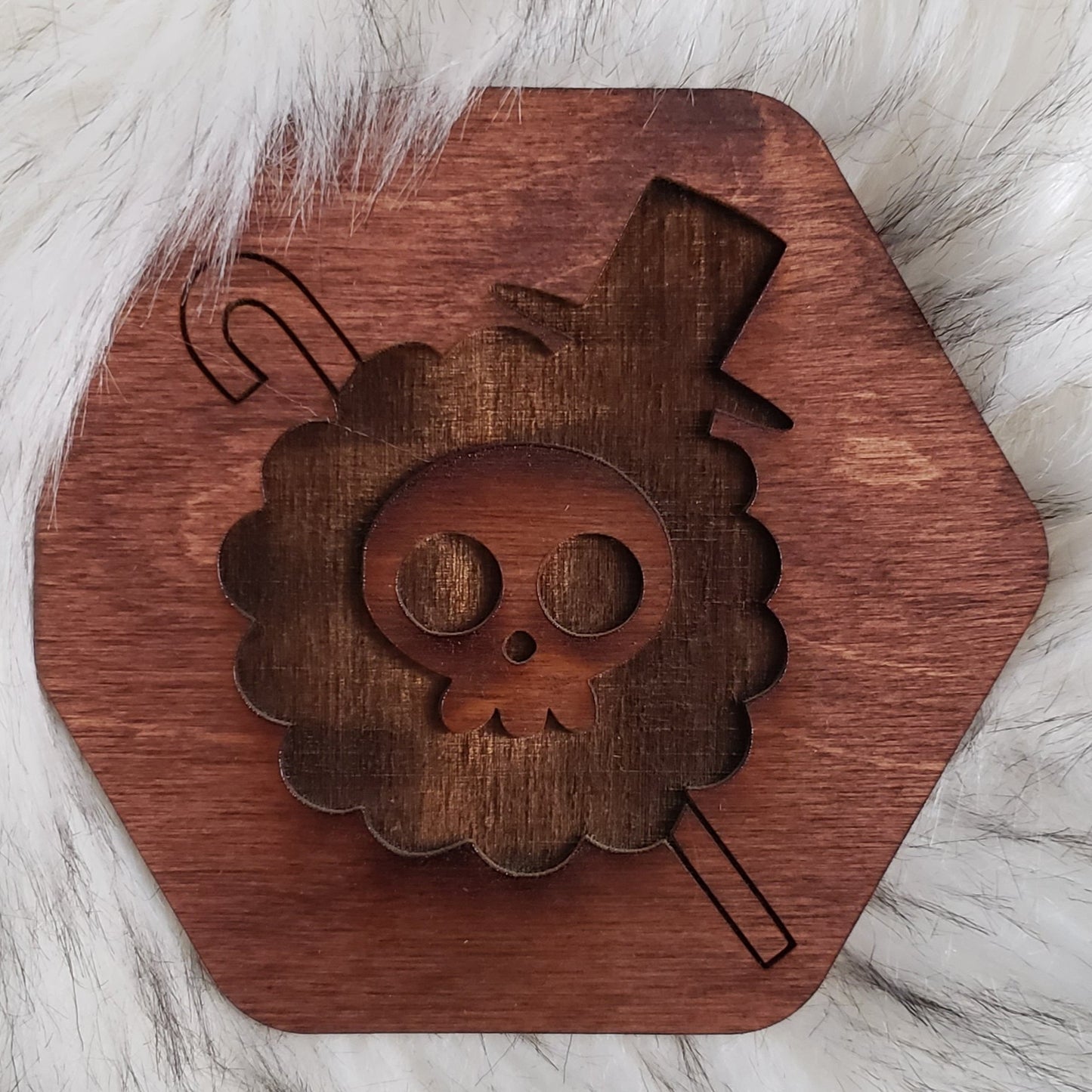 Wooden One Piece Coaster-Brook - TantrumCollectibles.com