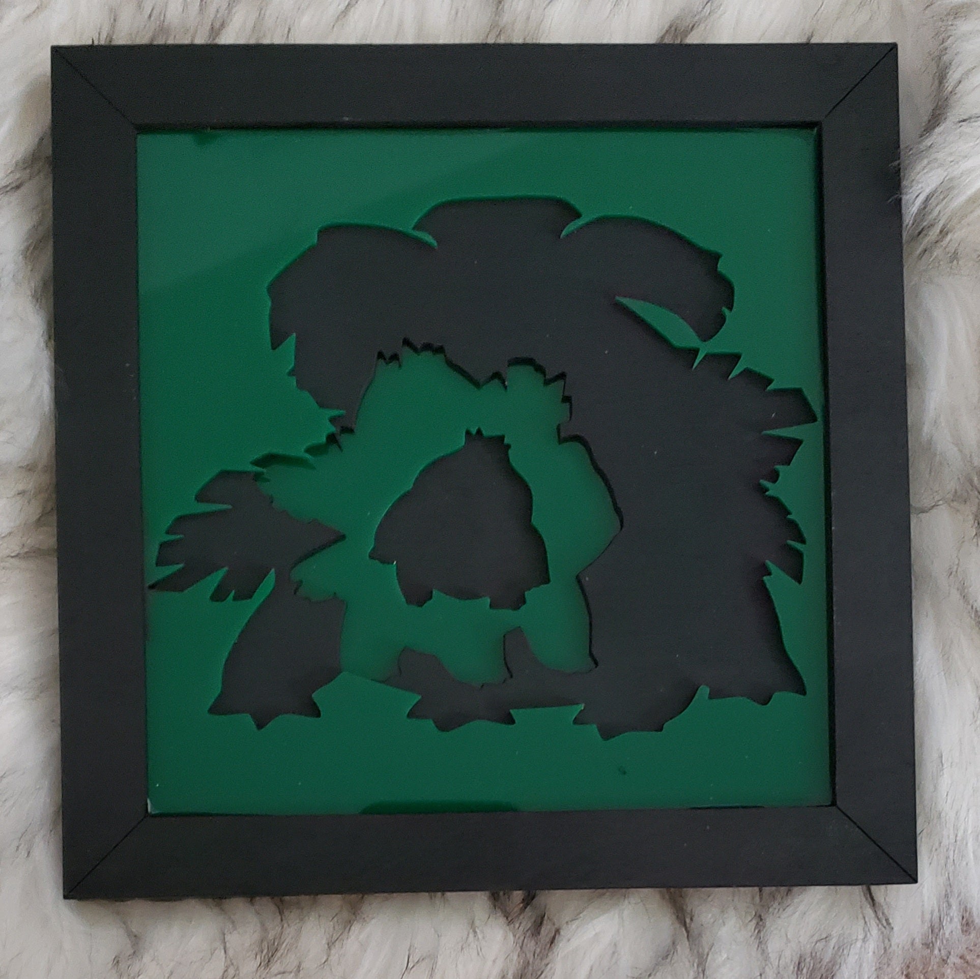 Pokemon Evolution 3D Wall Art (Bulbasaur) - TantrumCollectibles.com