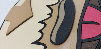 Avatar the Last Air Bender - Appa Replica Wood Art (Extra Large) - TantrumCollectibles.com
