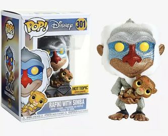 Pop! - Rafiki with Simba (Diamond) Hot Topic