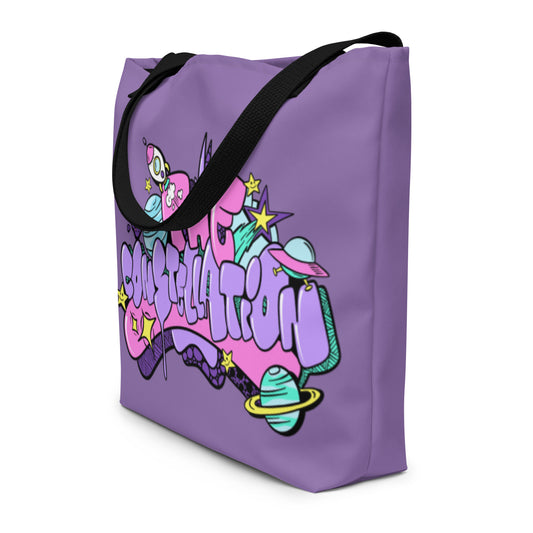 Frankthepegasus - All-Over Print Large Tote Bag - Constellation