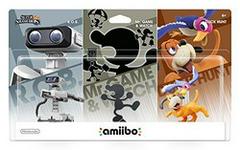 Nintendo Amiibo- Super Smash Bros- R.O.B, Mr. Game & Watch, Duck Hunt- 3 pack - TantrumCollectibles.com